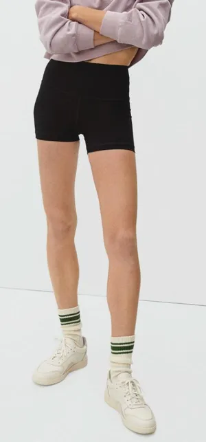Everlane Perform Short Short Minimalist Clean Girl Loungewear Cozy Athleisure thumbnail 1