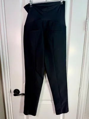 LOFT Marisa Maternity Black Pants Size 6M thumbnail 4