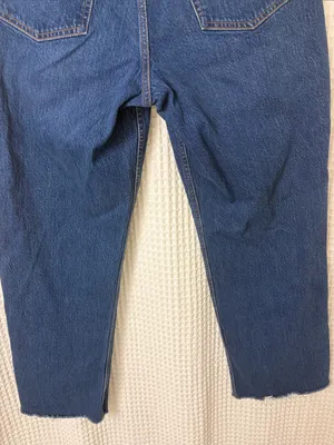 Abercrombie & Fitch Jeans The Baggy Low Rise Curve Love Raw Hem 29/8 thumbnail 7