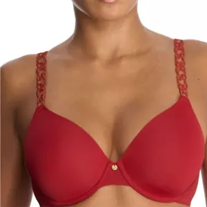 Natori Pure Luxe Custom Coverage Underwire Bra Size 32C thumbnail 1