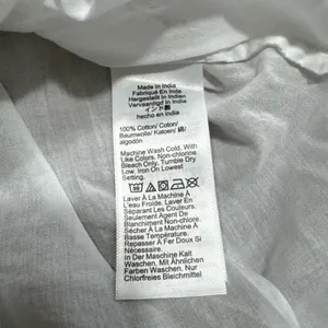 J Crew Tie-front beach shirt in cotton voile thumbnail 4