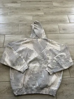 YoungLA Bling Camo Hoodie Grey Spring Hoodie Women’s Size Small Hunting Season thumbnail 6