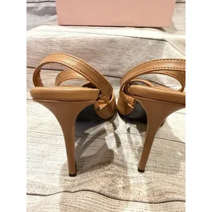 NIB Arqa Stiletto High Heel Sandals Adjustable Ankle Strap Peep Toe Size 39/8.5 thumbnail 9