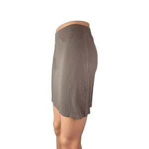 Aritzia Wilfred Free Women's Gray High Rise Office Mini Straight Pencil Skirt S thumbnail 3
