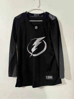 Tampa Bay Lightning Fanatics Alternate Breakaway Jersey | Size: Medium thumbnail 1