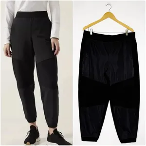 Athleta Get Set Hybrid Joggers Black Sweatpants Size XL thumbnail 2