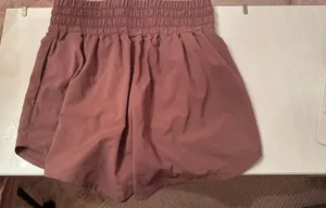 Brown Nike high waisted shorts thumbnail 1