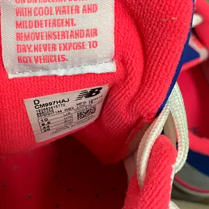 New Balance 997H Sneakers white pink and blue color thumbnail 7