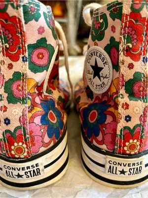 Converse Chuck Taylor All Star Lift Platform High Allover Florals. Women’s 7 thumbnail 5
