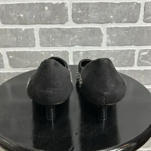 New | Classique‎ | Houndstooth Heels | Women’s Size 7M | Black Trim thumbnail 3