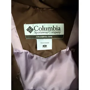 Columbia Women's Puffer Vest with Hood Brown purple Size Small thumbnail 8