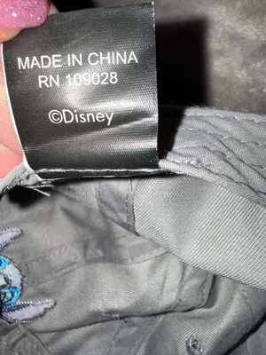 Disney Lilo & Stitch Ohana Embroidered Grey Baseball Dad Hat thumbnail 8
