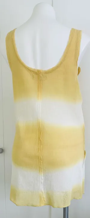 Joni Mid Summer Gold Comb Knit Tank thumbnail 3