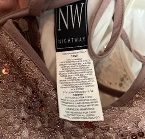Nightway Mother Of Bride/Prom Dress 18W thumbnail 4
