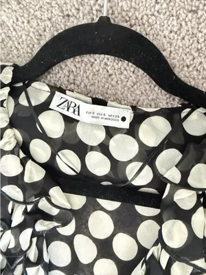 ZARA Polka dot blouse thumbnail 2