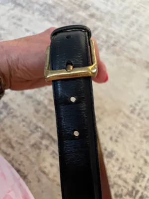 Vintage coach leather belt thumbnail 2