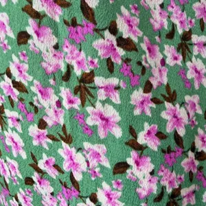 Le Lis Floral Sweetheart Neckline Mini Dress Green Pink Size Small NWT thumbnail 5