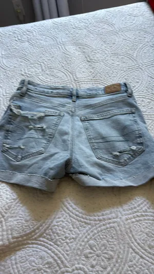 Light Wash American Eagle Jean Shorts thumbnail 2