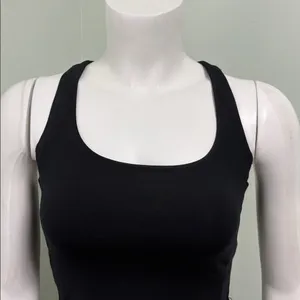 NWT Girlfriend Collective Paloma Black Racerback Dress Small thumbnail 5