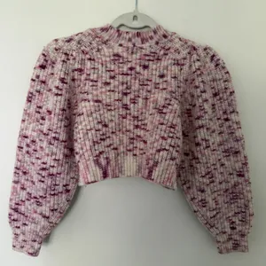 LoveShackFancy Avignon Crop Berry Medley Barbie Coquette Puff Sleeve Cardigan M thumbnail 3