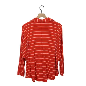 Free People We the Free Can't Fool Me Striped Tee - Red - XS thumbnail 3