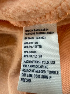 American Eagle Outfitters Women's Crewneck Pullover Sweatshirt in Pale Peach M thumbnail 5