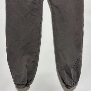 Les Tien Drawstring Waist Classic Heavy Sweatpants Vintage Black Gray Size Small thumbnail 13