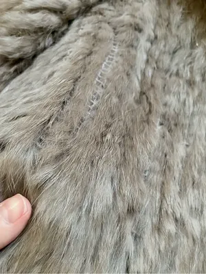 Tourance Genuine Real Rabbit Fur Vest Taupe Brown Soft Luxe Boho NEW thumbnail 7