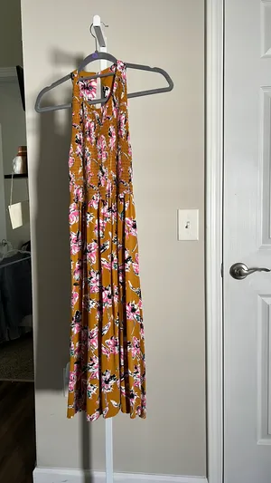 MELLODAY Dress Maxi Floral Sleeveless thumbnail 2