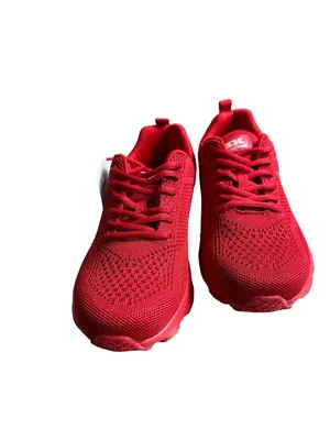 RBX Size 8.0-8.5 Athletic Mesh Running Fashion Sneakers Shoes Red thumbnail 2