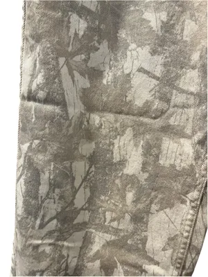 Hollister NWOT Low Rise Baggy Jeans Camo Real Tree Denim Y2K Size 2 26 Short thumbnail 6