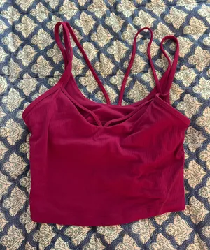 Lululemon pink tank top thumbnail 1