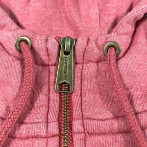Carhartt Clarksburg 1/4 Zip Hoodie Sweatshirt Medium Red Cozy Casual‎ Workwear thumbnail 4