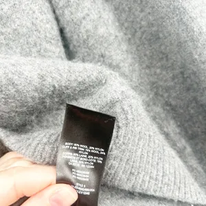 TNA‎ Aritzia Womens Bobby Merino Wool Blend Grey Cozy Gorpcore Hoodie Size M thumbnail 5