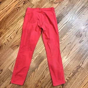 Gap 1969 True Skinny Jeans Women's 28 Red Stretch Denim Skinny‎ Fit thumbnail 2
