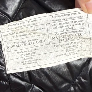 Lululemon Mixed Media Bomber Jacket Black Gray Full Zip Athleisure Womens est 6‎ thumbnail 9