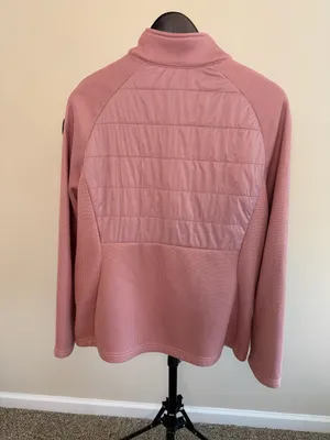 Spyder Women's Nova Full Zip Hybrid Jacket Misty Rose XL thumbnail 3