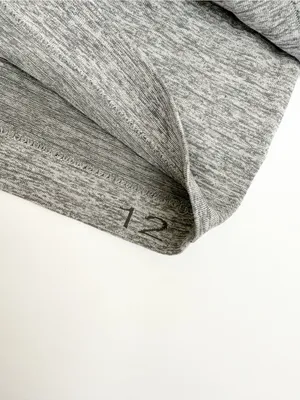 Lululemon Swiftly Tech Cropped Long-Sleeve Shirt 2.0 Slate Grey/White Top thumbnail 12
