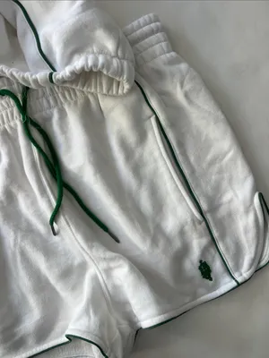 FP Movement Seeing Double 2 Piece Matching Set - Sweater Shorts White Green XL thumbnail 7