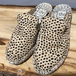 Dolce Vita giraffe print espadrilles mules A14‎ thumbnail 9