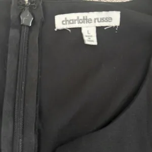Charlotte Russe Black Long Sleeve romper thumbnail 3