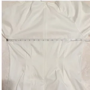Antonio Melani Ivory Connie Blouse Woven Pleated Puff Sleeve Top 9190M312 Size 2 thumbnail 8