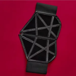 Black Gothic Corset Belt thumbnail 4