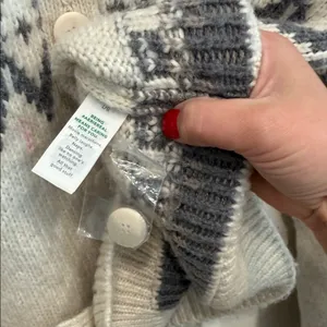 Aerie Fair Isle cardigan NWOT thumbnail 7