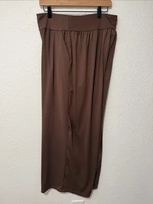 TORRID Wide Leg Brown Lounge Pants Size 1X thumbnail 12