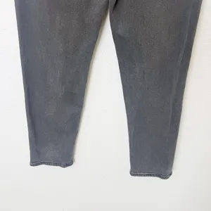 [American Eagle Outfitters] Washed Black High Rise Tapered Stretch Mom Jeans 6 thumbnail 5