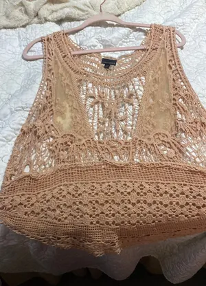 Coco + Carmen crochet top thumbnail 1
