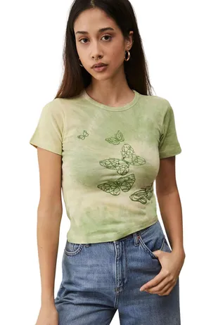 Urban Outfitters Baby Tee thumbnail 1
