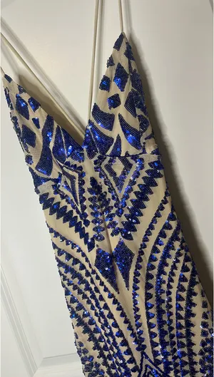 Main Strip Dress Sequin thumbnail 2