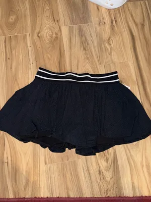 Free People Movement Black Skort thumbnail 2